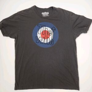 Winterland Y2K 2009 Classic Rock The Who Bullseye Logo Cotton Graphic Tee XL
